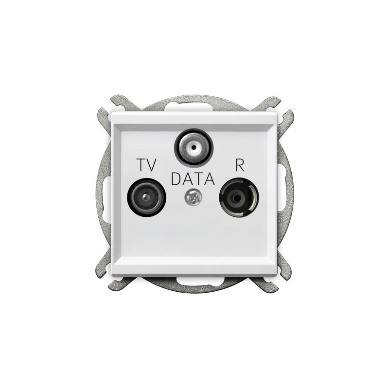 SONATA Gniazdo RTV-DATA BIAŁY GPA-RD/m/00