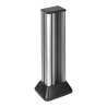 Minikolumna 1-stronna, wys. 316mm, 2-modułowa, 4x K45 aluminium Simon Connect