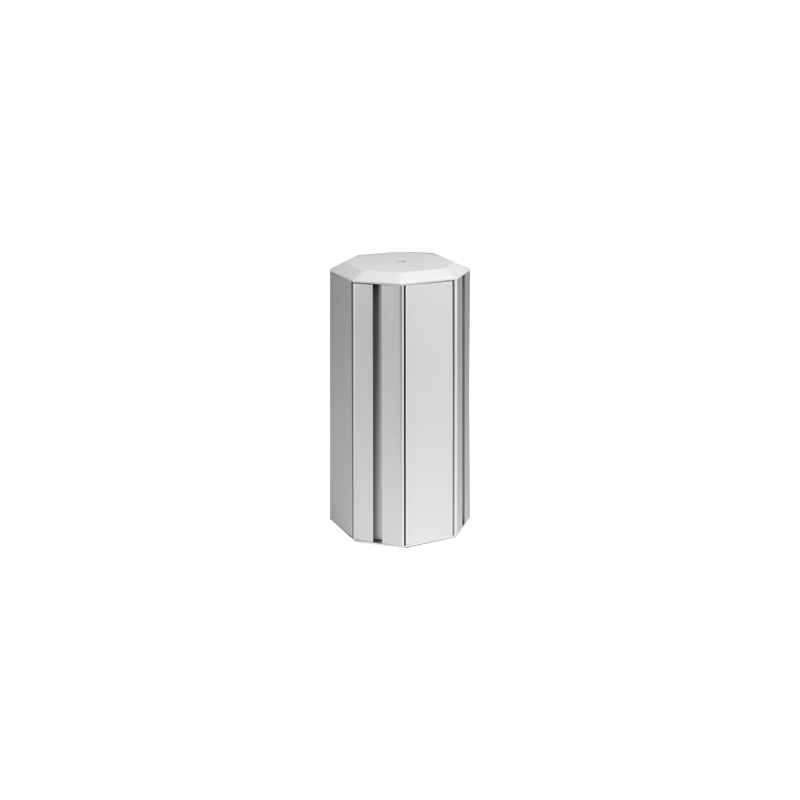 Minikolumna 4-stronna, wys.310mm 125x130mm, 4x6x K45 aluminium Simon Connect