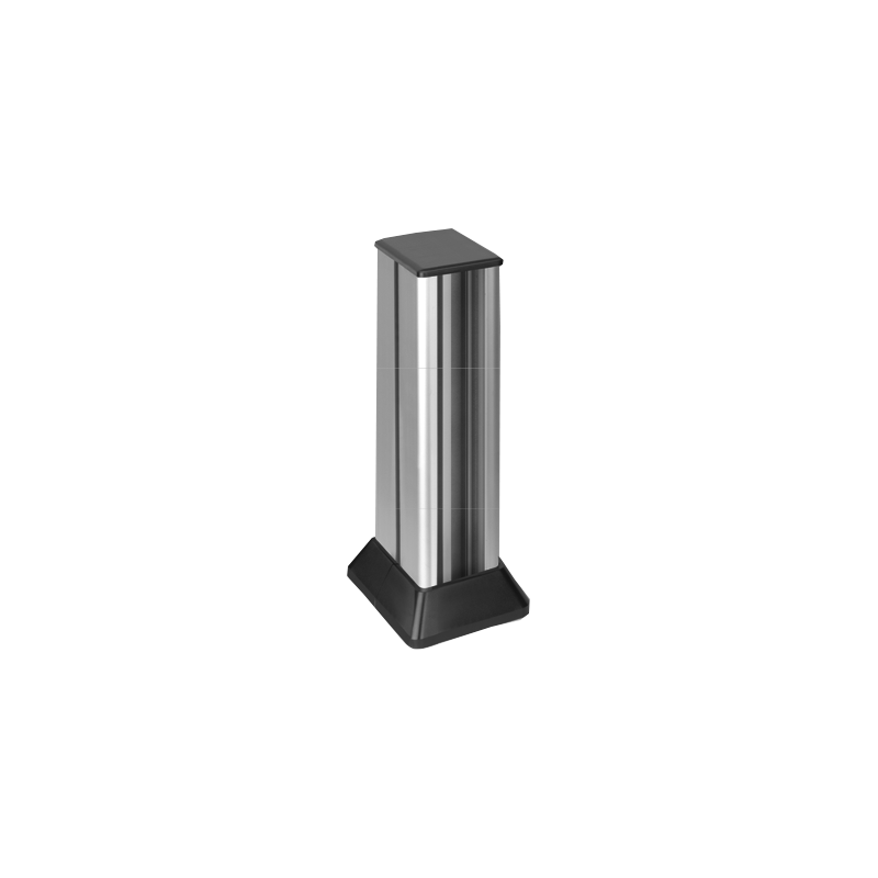 Minikolumna 2-stronna, wys. 316mm, 2x2-modułowa, 8x K45 aluminium Simon Connect