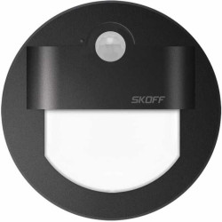 Oprawa schodowa Rueda LED PIR 120 6500K Czarny 10V IP20 Skoff