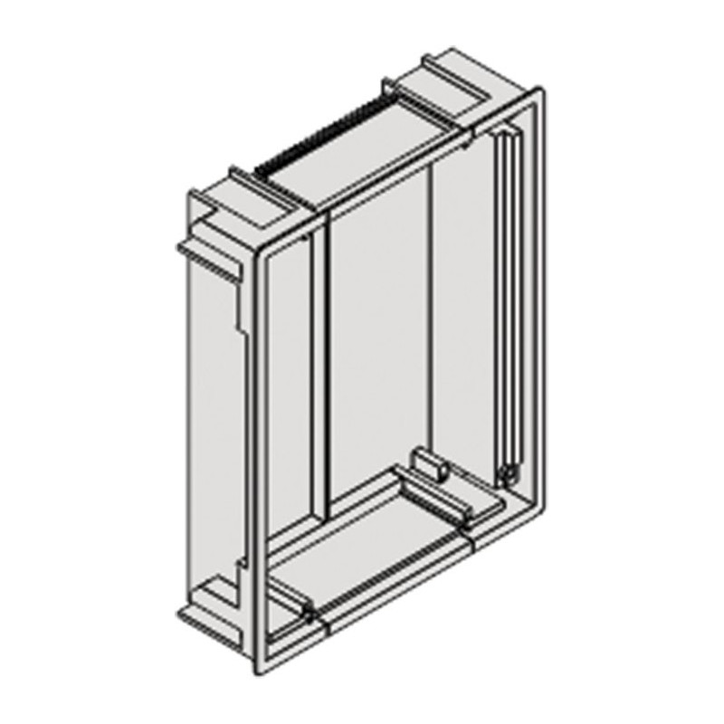 Puszka podtynkowa pojedyncza łączeniowa 262mm x 205mm szary KOS Vena