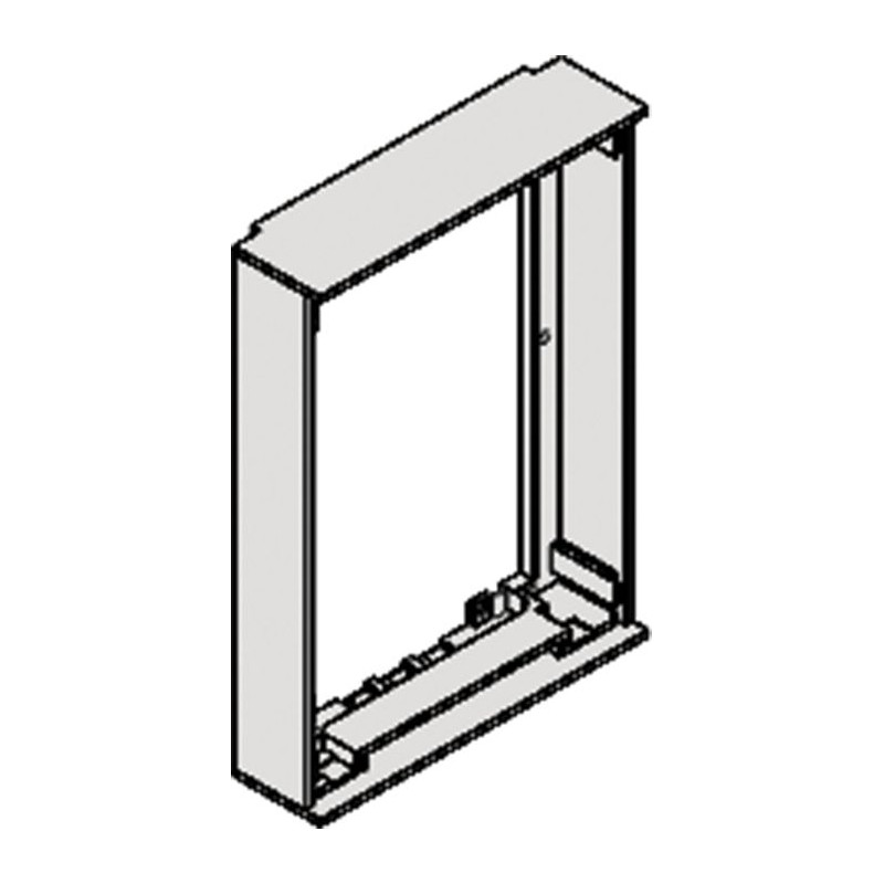 Puszka natynkowa pojedyncza 240mm x 176mm szary KOS Vena