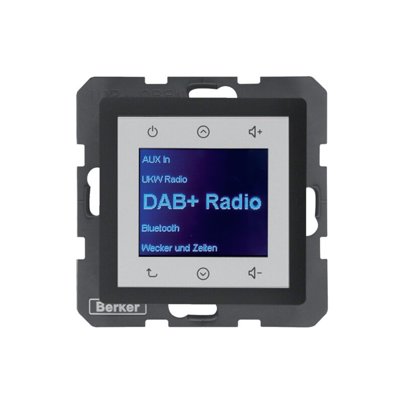 Radio Touch DAB+ antracyt Berker Q.1 /Q.3 /Q.7