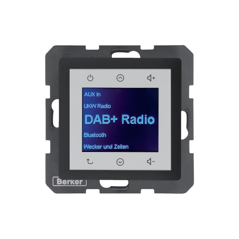 Radio Touch DAB+ / Bluetooth antracyt Berker Q.1 /Q.3 /Q.7