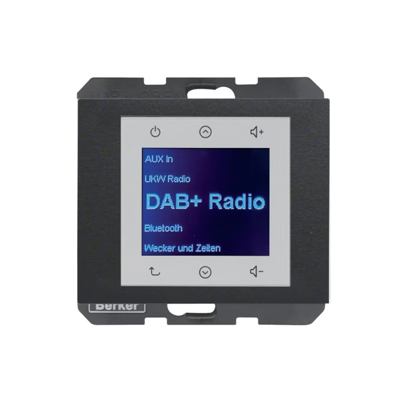 Radio Touch DAB+ / Bluetooth antracyt Berker K.1 / K.5