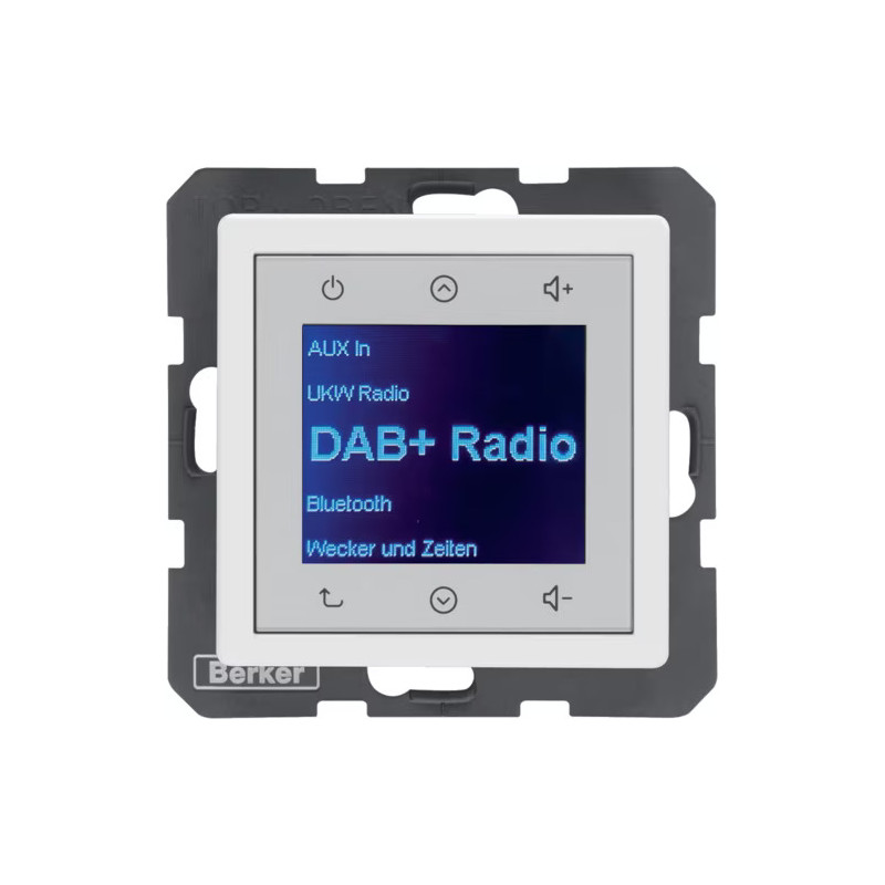 Radio Touch DAB+ biały Berker Q.1 /Q.3 /Q.7