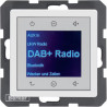 Radio Touch DAB+ biały Berker Q.1 /Q.3 /Q.7