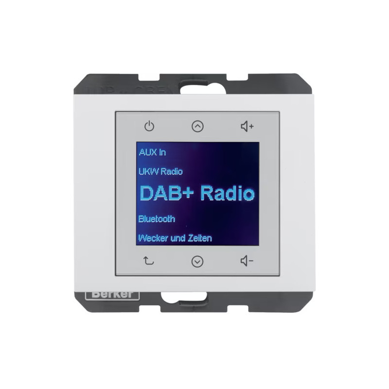 Radio Touch DAB+ biały Berker K.1 / K.5