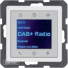 Radio Touch DAB+ / Bluetooth biały Berker Q.1 /Q.3 /Q.7