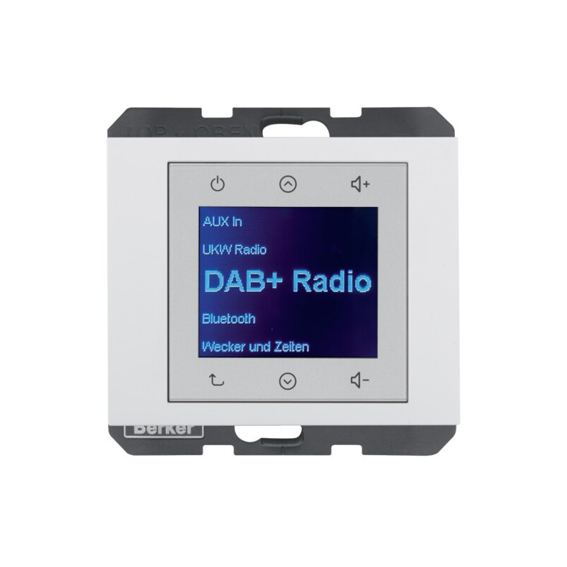 Radio Touch DAB+ / Bluetooth biały Berker K.1 / K.5