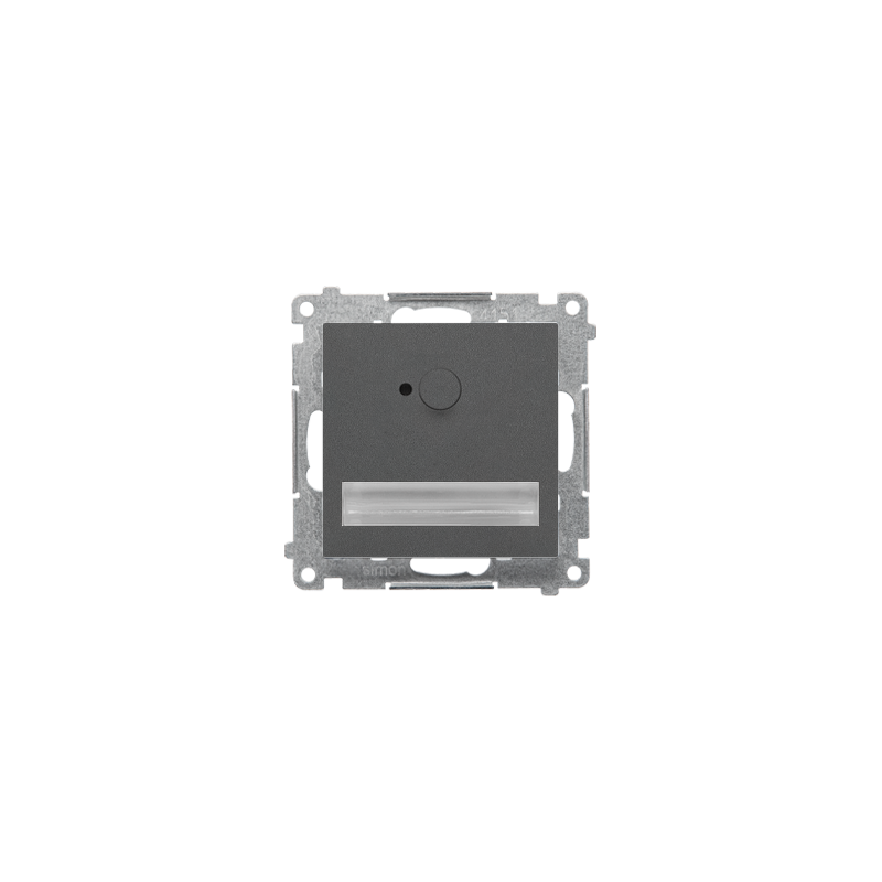 Oprawa oświetleniowa LED 14V z czujnikiem ruchu (0,62 W) barwa neutralna 4200 K grafitowy mat Kontakt Simon 55