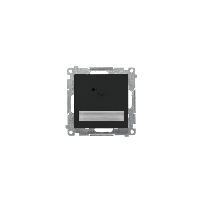 Oprawa oświetleniowa LED 14V z czujnikiem ruchu (0,62 W) barwa neutralna 4200 K czarny mat Kontakt Simon 55