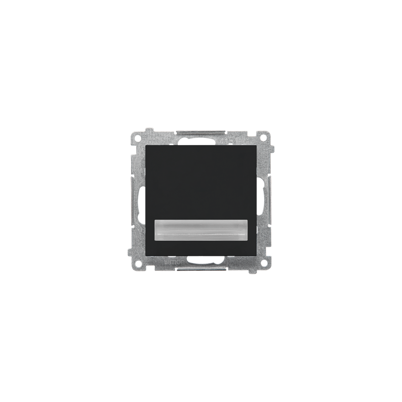 Oprawa oświetleniowa LED 14V (0,4 W) barwa neutralna 4200 K czarny mat Kontakt Simon 55
