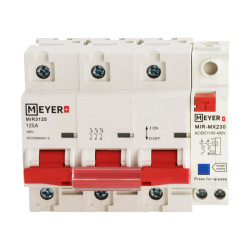 Rozłącznik MIR 125A 3P z wyzwalaczem 230VAC 70mm2 Meyer