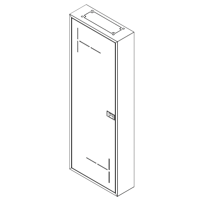 Obudowa hybrydowa natynkowa MetaMux IP30 840x300x105 biała MHP36Mux