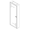 Obudowa hybrydowa natynkowa MetaMux IP30 840x300x105 biała MHP36Mux