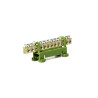 Listwa zaciskowa LZ12-G. (12x16) zielona