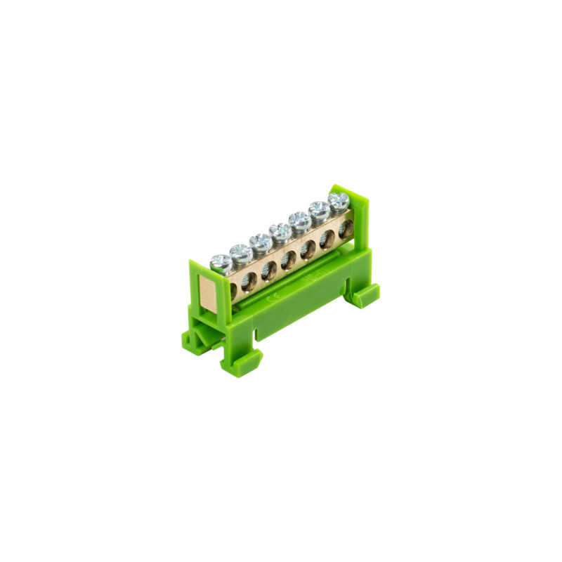 Listwa zaciskowa LZ 10.7 (7x10mm) LZ07-G green