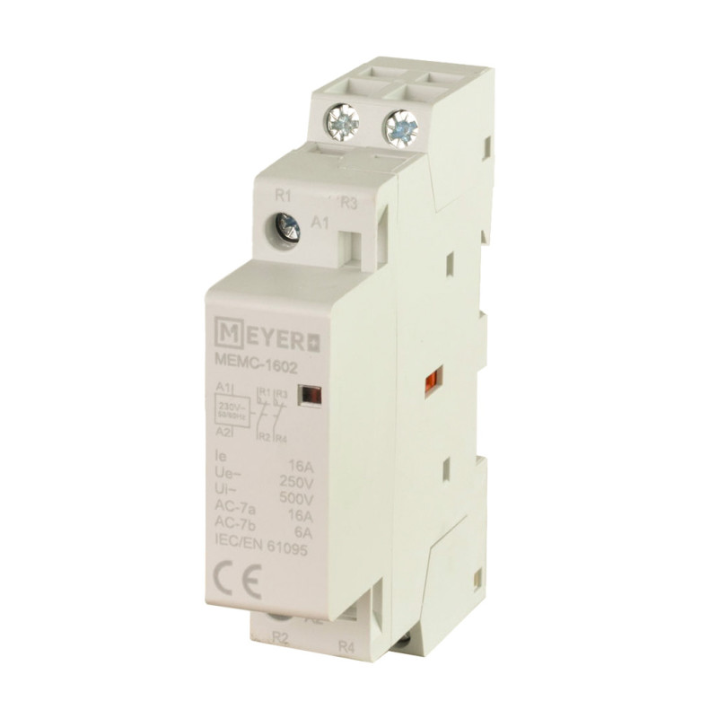 Stycznik MEMC-1602 2NC 1P 16A 230V AC