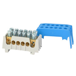 Listwa zaciskowa HZS-D N 25.4/16.8 blue