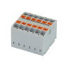 Złączka Push-in JUT  4.12 (12x4mm)  JUT10GY 32A szary  