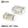 Blok rozdzielczy MBR/XL 407 4x(35.1/25.1/6.5) 125A  