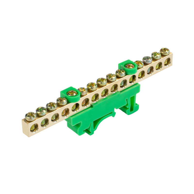Listwa zaciskowa LZA 10.15 (15x10mm) LZA15-G green