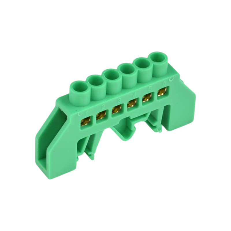 Listwa zaciskowa LZI 10.6 (6x10mm) green LZI06-G