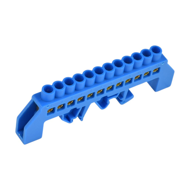 Listwa zaciskowa LZI 10.12 (12x10mm) blue LZI12-B