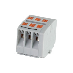 Złączka Push-In FIX 4. 6 (6x4mm2) JPTVF-6 32A szary 