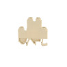 Złączka szynowa SAK 4.2/4.2 2x(2x4mm2) 4Q 32A beż 