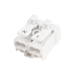 Szybkozłączka CN-E 05-2,5 drut/linka 2 PIN (opk. 5 szt)