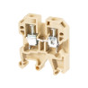 Złączka szynowa SAK   6.2 (6mm2) beż JSAK6EN 