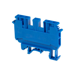 Złączka szynowa Quattro  4.4 (4x4mm2) JUDK4BU niebieska 