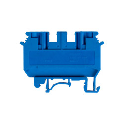 Złączka szynowa Quattro  4.4 (4x4mm2) JUDK4BU niebieska 