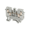 Złączka szynowa Quattro  4.4 (4x4mm2) JUDK4 szara 