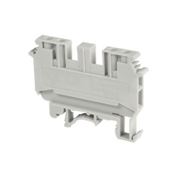 Złączka szynowa Quattro  4.4 (4x4mm2) JUDK4 szara 