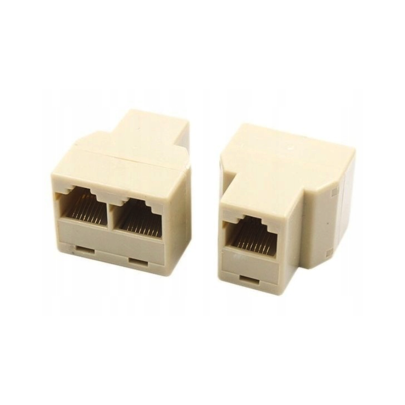 Rozgałęźnik 3xRJ12 6P6C KP6 modularny