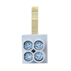 Zacisk AS-I/G 16.2 (2x16mm) grey  
