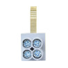 Zacisk AS-I/G 16.2 (2x16mm) grey  