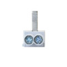 Zacisk AS-I/GL 25.2 (2x25mm) grey  