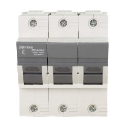Podstawa bezpiecznikowa 3P 63A GT14x51-3 DIN/TH35