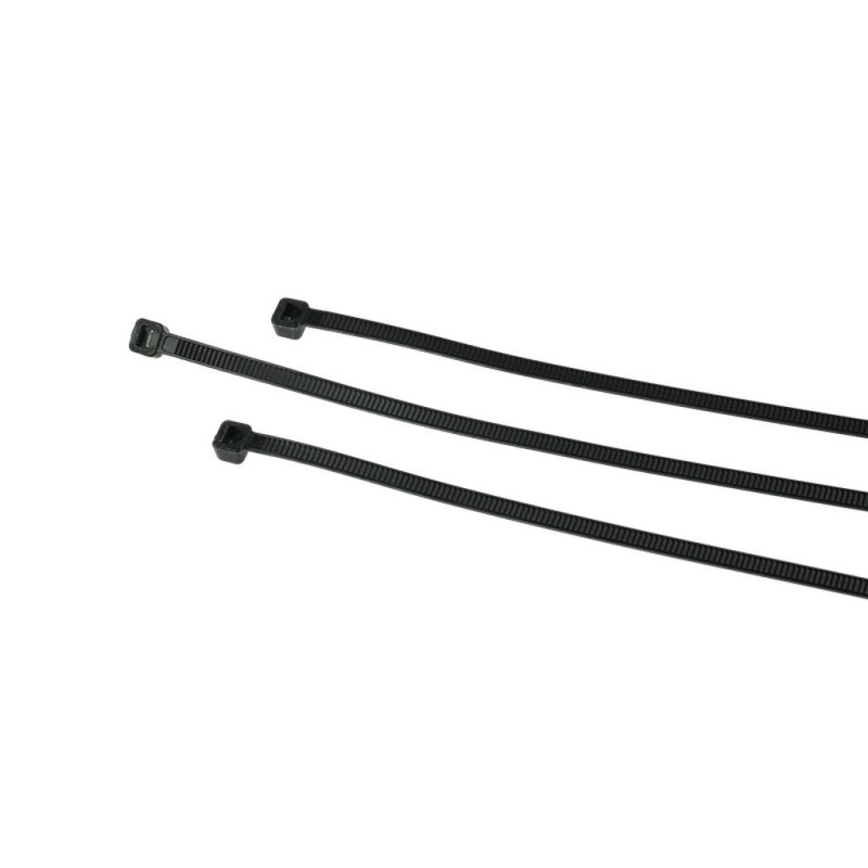Opaska zaciskowa 4,8x400 czarna UV 100szt. ELEKTRO