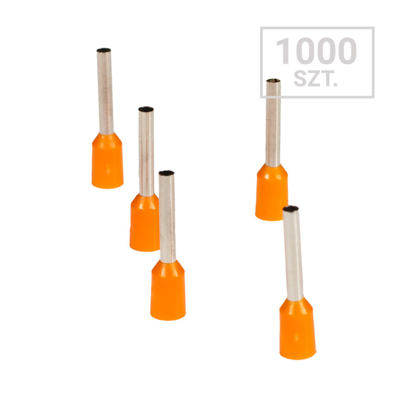 Końcówka tulejkowa  1,5mm2 L-12mm 1000szt VE1512-A 