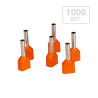 Końcówka tulejkowa 2x  1,5mm2 L-10mm 1000szt TE1510-A 