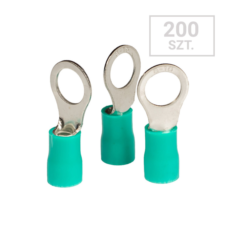 Końcówka oczkowa 10,0mm2 M10 200szt RV8-10-A