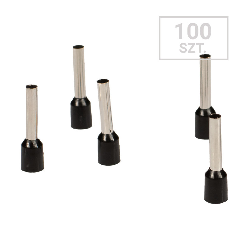 Końcówka tulejkowa  2,5mm2 L-12mm  100szt VE2512-100 