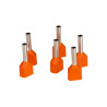 Końcówka tulejkowa 2x  1,5mm2 L-10mm  100szt TE1510-100 