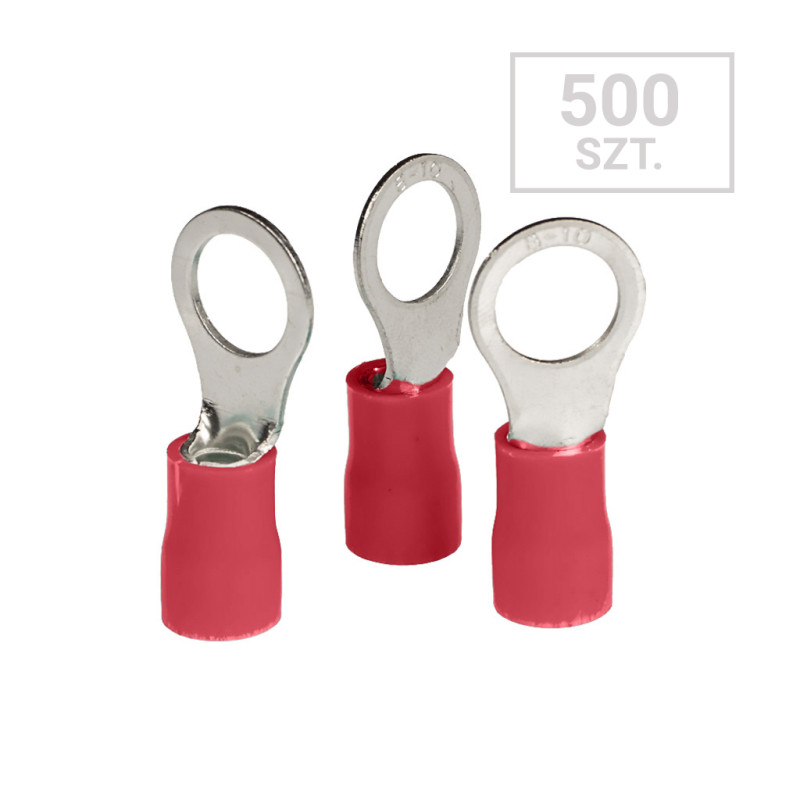 Końcówka oczkowa  6,0mm2 M10 500szt RV6-10-A